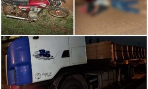Motociclista muere en choque contra camión en Minga Guazú