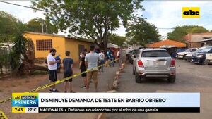 Disminuyó cantidad de hisopados en el Hospital de Barrio Obrero  - ABC Noticias - ABC Color