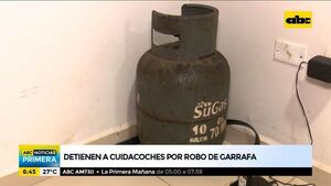 Detienen a cuidacoches por robo de una garrafa - ABC Noticias - ABC Color