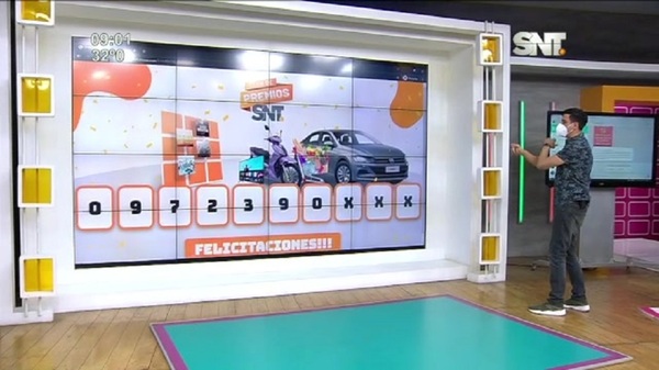Se realizó el sorteo del Club de Premios más grande de la TV - SNT