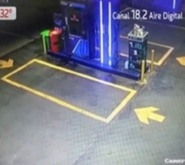 Asalto a gasolinera de Luque - Paraguay.com