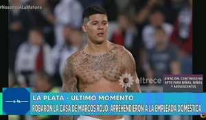 Marcos Rojo sufre robo en su casa mientras miraba un partido