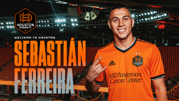 Sebastián Ferreira, el fichaje más caro en la historia del Houston Dynamo