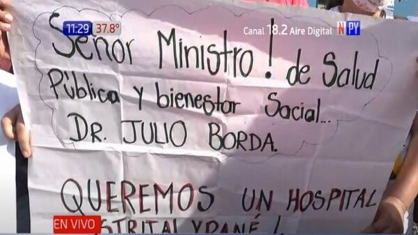 Piden construcción del Hospital Distrital de Ypané | Noticias Paraguay