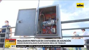 Realizan peritaje en la Costanera de Asunción - ABC Noticias - ABC Color