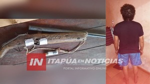 UN APREHENDIDO POR DESACATO A UNA ORDEN JUDICIAL Y RESISTENCIA. - Itapúa Noticias