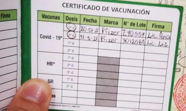 Ante la alerta vigente de ómicron, se podrá ingresar al país solo con carné de vacunación – Prensa 5