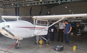 Diario HOY | Avioneta robada fue sometida a pericia para saber si transportó drogas