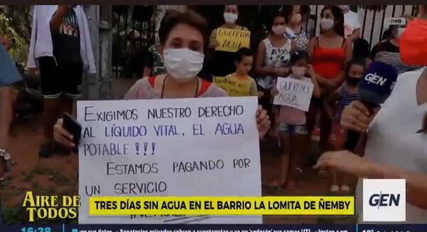 Crónica / Están hace tres días sin agua ¿por que empleada se peleó con un vecino?