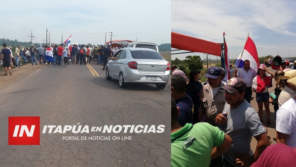 CIUDADANOS SE MANIFESTARON EN DEFENSA DEL RÍO TEBICUARY - Itapúa Noticias