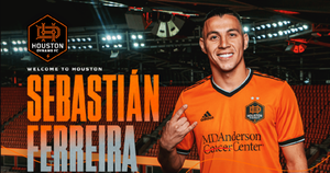 Como una gran estrella, el Houston Dynamo anunció a Sebastián Ferreira