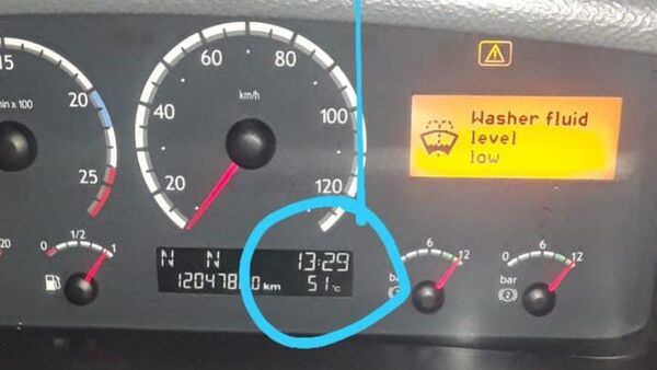 Calor extremo: Registraron hoy 51° C en Loma Plata