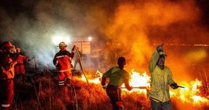 La Nación / Tolerancia cero para incendiarios: bomberos piden tener “un respiro”, ya no dan abasto