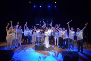 Orquesta H2O Sonidos del Agua estrena el Arpa de Agua para amplificar su mensaje de conciencia ambiental en el mundo » San Lorenzo PY