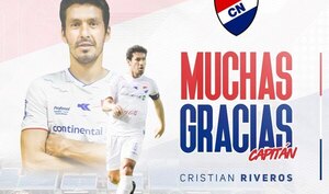 Cristian Riveros deja Nacional y enfila rumbo a Libertad
