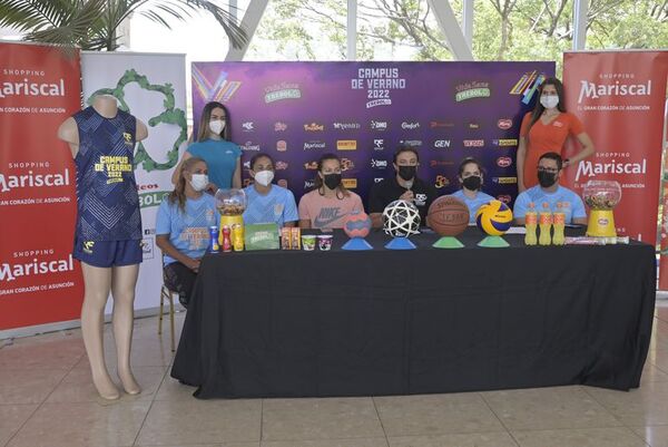 Presentan el “Campus de Verano 2022″ de baloncesto - Polideportivo - ABC Color