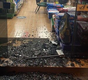 Hieren a un sujeto en una veterinaria