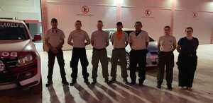 Bomberos del Chaco viajaron a la Capital para ayudar a combatir incendios
