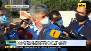 Ministro Giuzzio insiste sobre denuncia contra Horacio Cartes - ABC Noticias - ABC Color