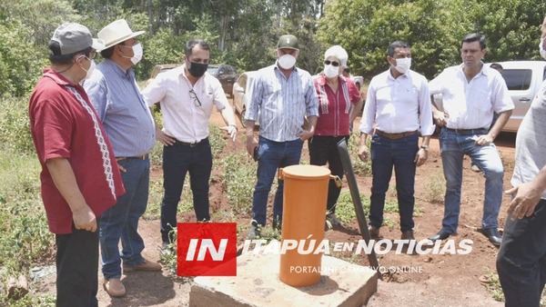 YATYTAY: GOBERNADOR SUPERVISA DETALLES PARA PUESTA EN MARCHA DEL POZO DE AGUA DE KM 14 - Itapúa Noticias