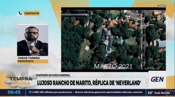 Marito construyó lujosa réplica del rancho "Neverland", en plena pandemia - ADN Digital