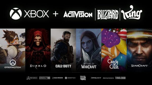 Microsoft compra Activision en una decidida apuesta por los videojuegos