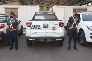 Convierten vehículos del “crimen organizado” en patrulleras