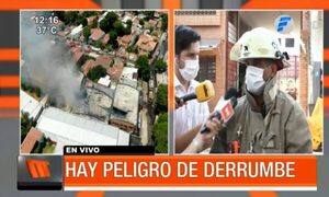 Controlan incendio en zona del Mercado 4 | Telefuturo