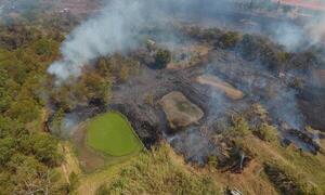Siguen registrándose incendios forestales en Coronel Oviedo – Prensa 5