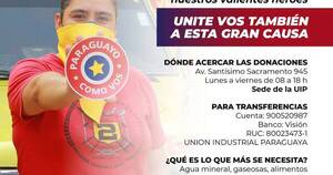 La Nación / ¡Juntos por nuestros héroes!: UIP lanza campaña para ayudar a los bomberos