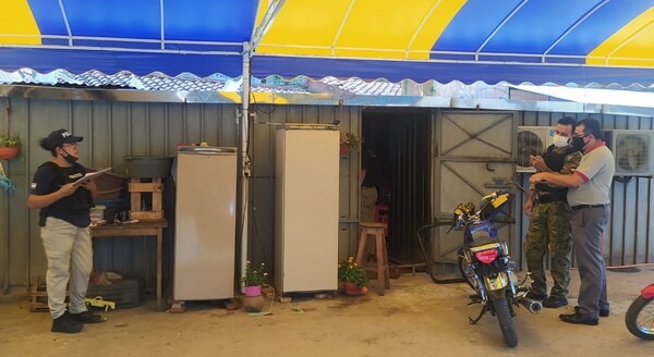 Usan lomitería de fachada para vender drogas en Luque •