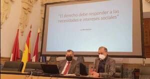 La Nación / Ministro de la Corte disertó sobre mediación en Universidad de Castilla-La Mancha, España
