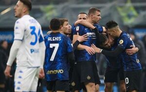 El Inter se salva en la prórroga y se mete en cuartos