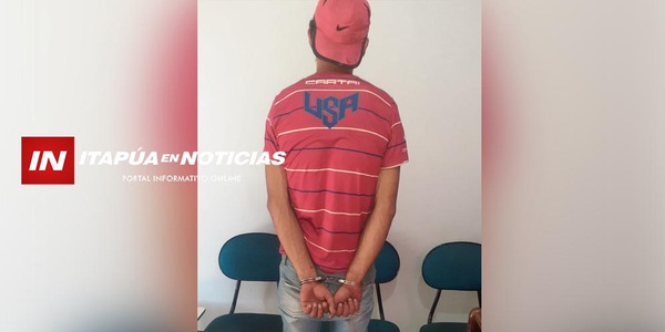 FUE APREHENDIDO POR HURTO DE HERRAMIENTAS Y PERFORADORA - Itapúa Noticias