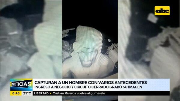 Capturan a un hombre con varios antecedentes - ABC Noticias - ABC Color