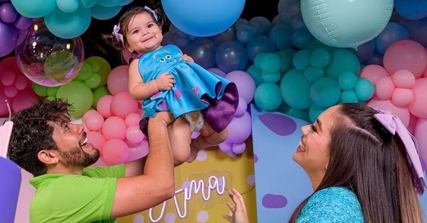 ¡A lo grande! Así celebraron Chenny y Will el primer añito de su hija Amatista