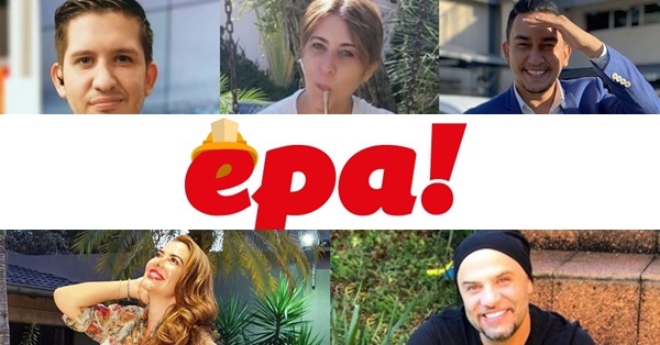 Epa! y los famosos con los Bomberos Voluntarios