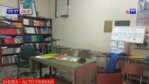 Roba equipos informáticos de un colegio Alto Paraná | Noticias Paraguay
