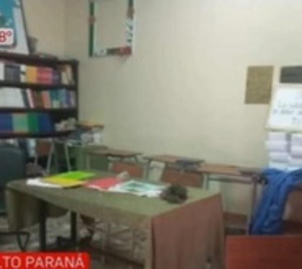 Roba equipos informáticos de un colegio Alto Paraná - Paraguay.com
