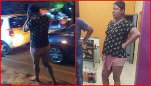 Crónica / ¡Cosa de puerco! Travesti orinó y defecó en un Bolt