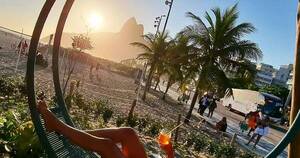 La Nación / Malala Olitte disfruta sus vacaciones en Río de Janeiro