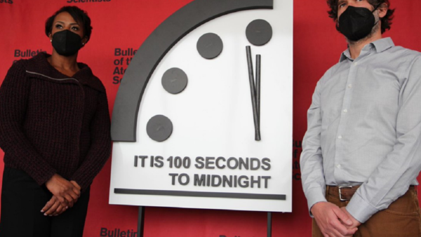 Reloj de científicos marca que faltan 100 segundos para el apocalipsis