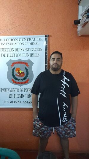 Detienen a un sujeto en prosecución a un caso de sicariato en Pedro Juan Caballero - Nacionales - ABC Color