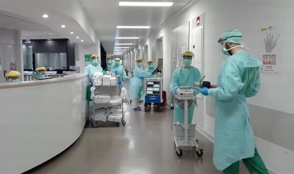Alto Paraná: 150 funcionarios de blanco aislados por COVID