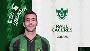Raúl Cáceres y la expectativa copera del América Mineiro