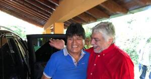 La Nación / Evo Morales está de visita en Paraguay