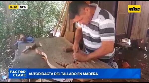 Autodidacta del tallado de madera - Factor Clave - ABC Color