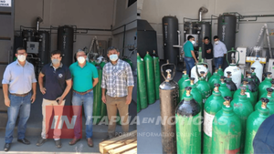 PUESTA EN MARCHA DE PLANTA PROCESADORA DE OXÍGENO EN EL HRE - Itapúa Noticias
