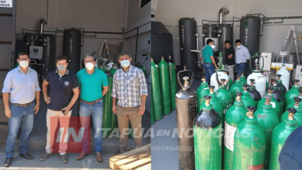 PUESTA EN MARCHA DE PLANTA PROCESADORA DE OXÍGENO EN EL HRE - Itapúa Noticias