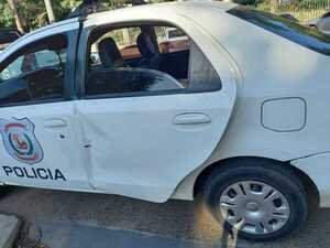 Chocó a una patrullera y luego se dio a la fuga, ocurrió en Limpio - Megacadena — Últimas Noticias de Paraguay